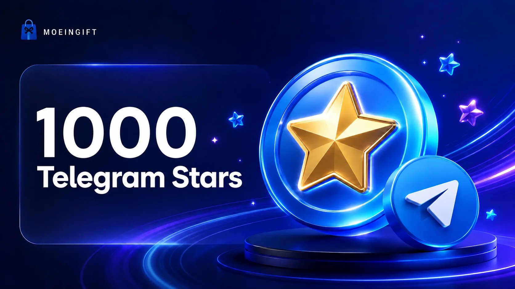 تصویر 1000 استارز تلگرام