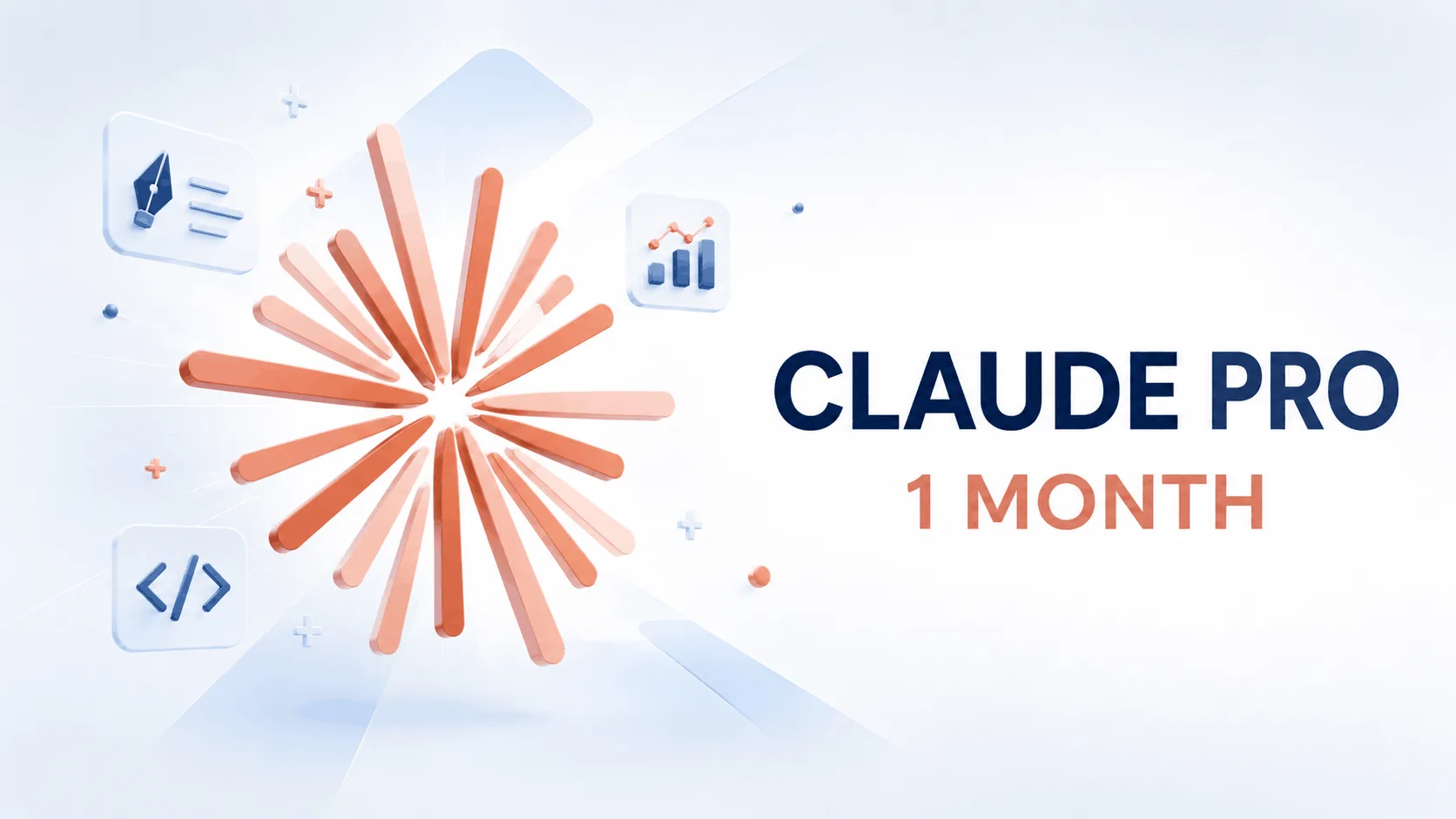 تصویر اشتراک کلاد پرو یکماهه|Claude Pro