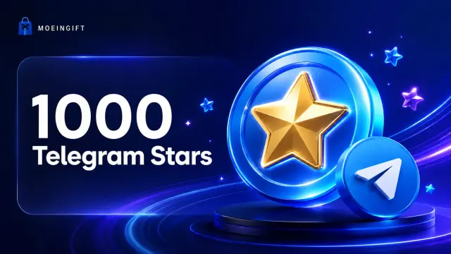 خرید 1000 استارز تلگرام