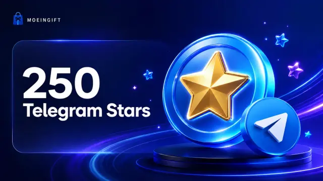 خرید 250 استارز تلگرام