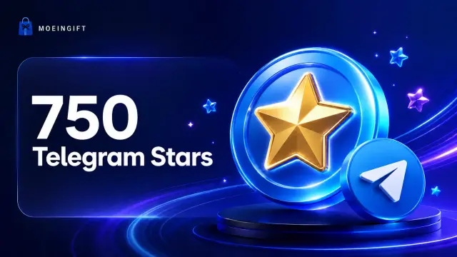 خرید 750 استارز تلگرام