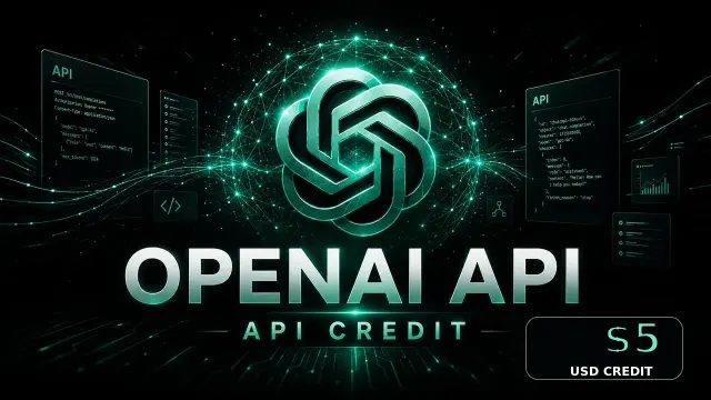 خرید شارژ ۵ دلاری OpenAI API