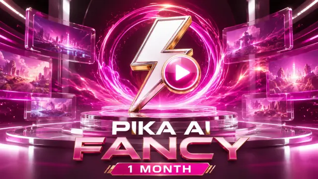 خرید اشتراک یک‌ماهه Pika AI Fancy