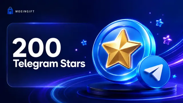 خرید 200 استارز تلگرام