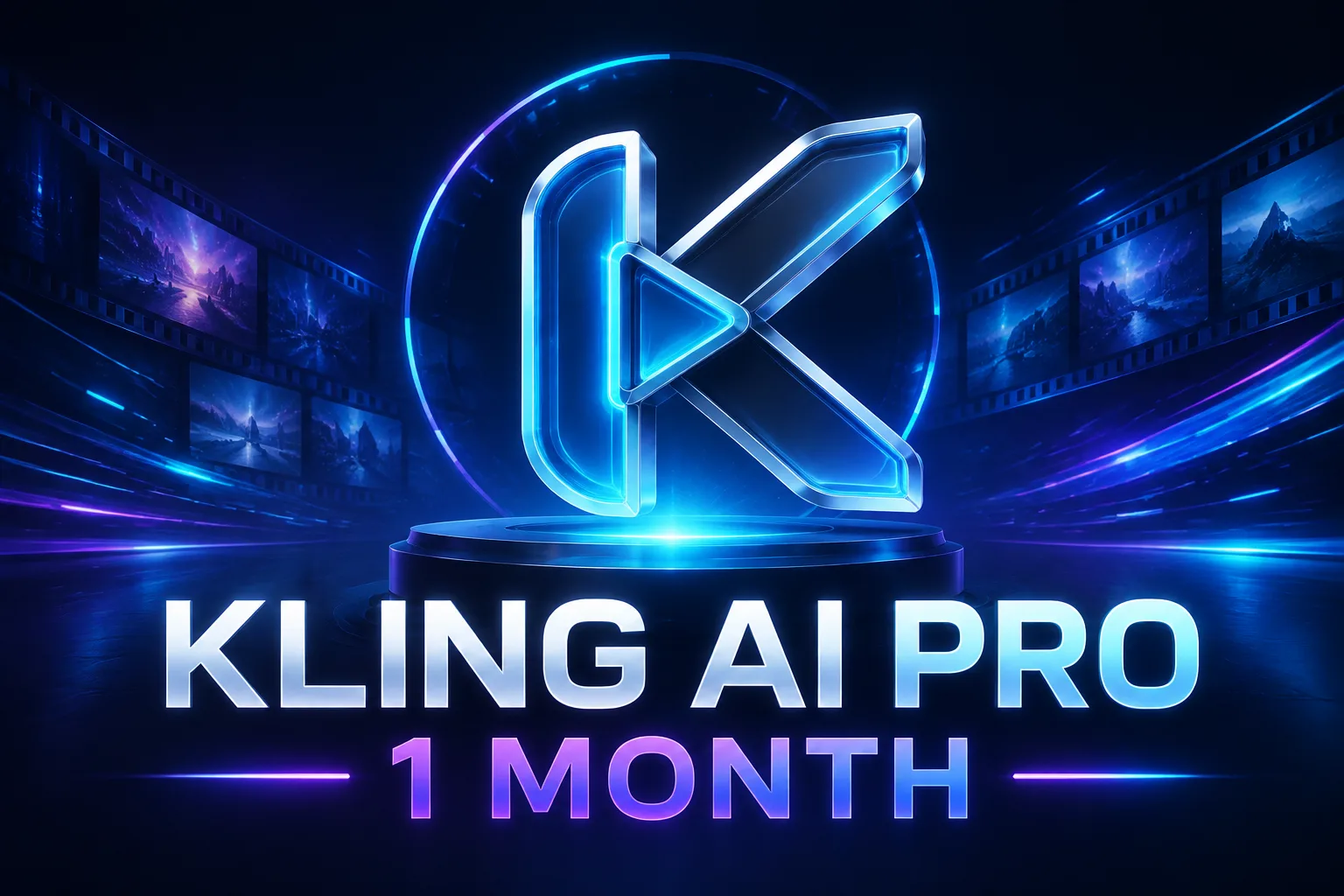 تصویر اشتراک Kling AI Pro یک‌ماهه