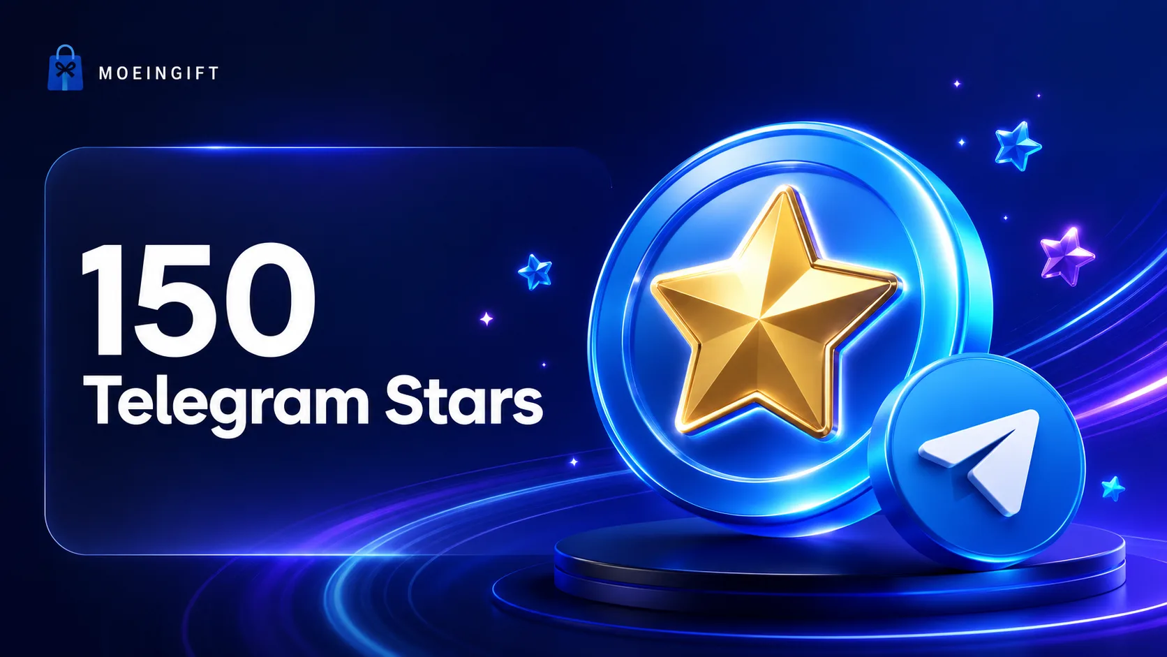 تصویر 150 استارز تلگرام